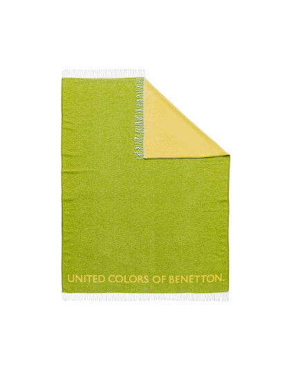 imagem de Manta Benetton RAINBOW BE Verde Amarelo2