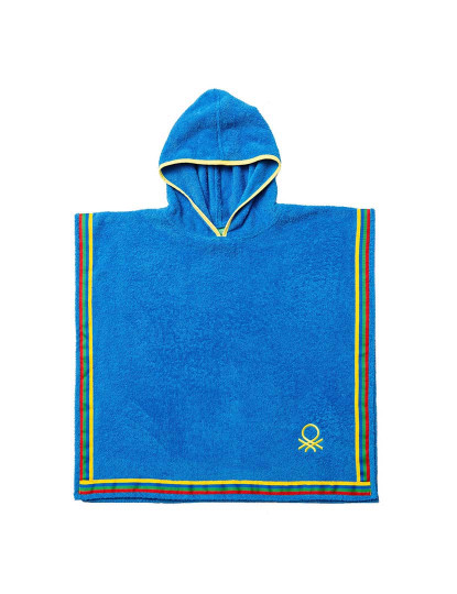 imagem de Roupão Benetton Poncho Azul 85 x 85 cm1