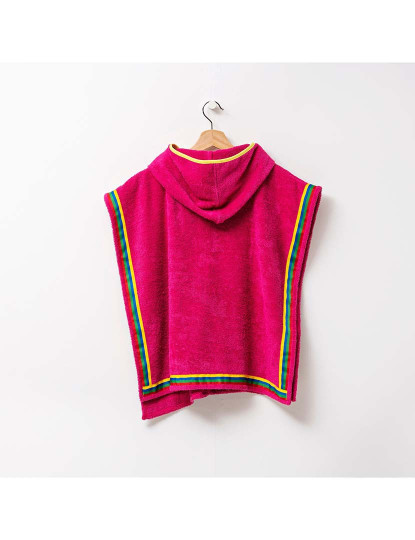 imagem de Poncho Criança 380 Gsm 100% Algodão Rosa Kids 4