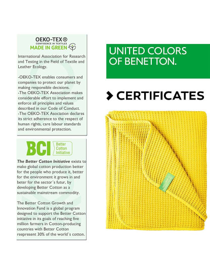 imagem de Manta Benetton Amarelo Foam4