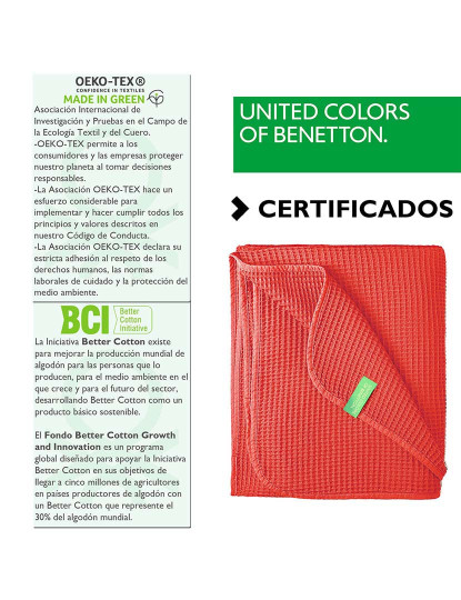 imagem de Manta Benetton Vermelho Foam10