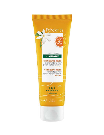 imagem de Polysianes Monoï e Tamanu Bio Creme Solar Sublime Spf50+ 50 Ml1