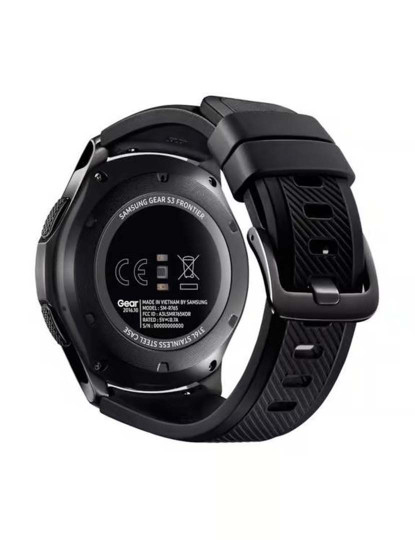 imagem de Samsung Gear S3 Frontier R760 Mostrador: Black  Pulseira: Leather Black  Grau B4