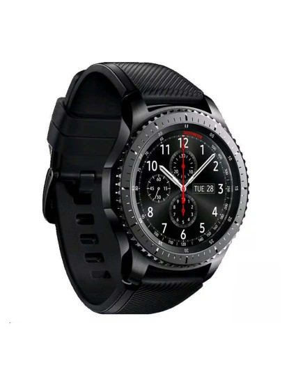 imagem de Samsung Gear S3 Frontier R760 Mostrador: Black  Pulseira: Leather Black  Grau B1