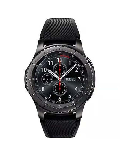 imagem de Samsung Gear S3 Frontier R760 Mostrador: Black  Pulseira: Leather Black  Grau B2