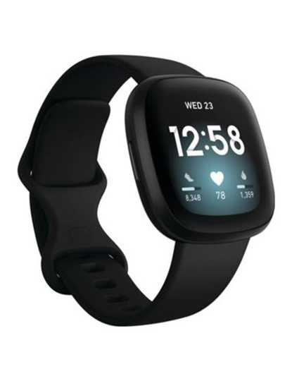 imagem de Fitbit Versa 3 Mostrador: Black  Pulseira: Rubber Black  Grau A1