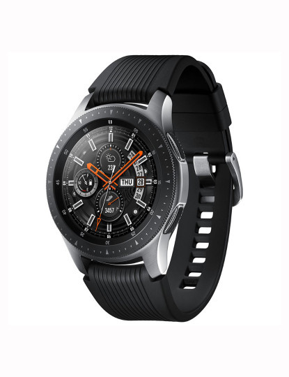 imagem de Samsung Galaxy Watch 46mm Mostrador: Silver  Pulseira: Rubber Black  Grau B1