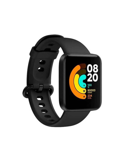 imagem de Xiaomi Mi Watch Lite Mostrador: Black  Pulseira: Rubber Black  Grau A+1