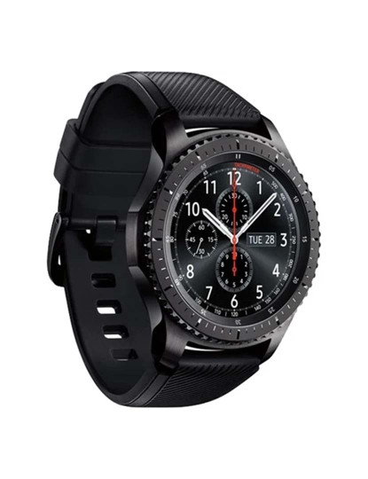 imagem de Samsung Gear S3 Frontier R760 Mostrador: Black  Pulseira: Rubber Black  Grau A1