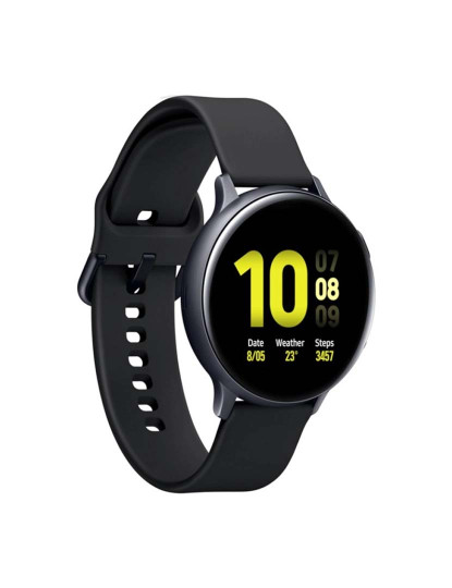 imagem de Samsung Galaxy Watch Active2 44mm Aluminium 4G Mostrador: Black  Pulseira: Rubber Black  Grau B1