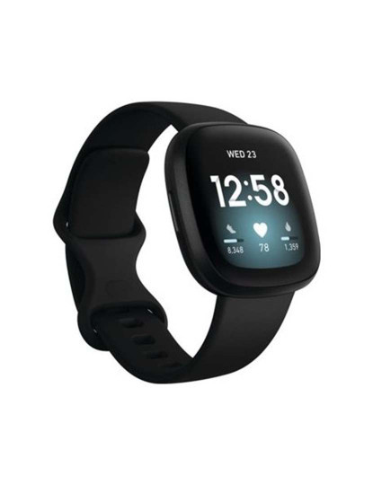 imagem de Fitbit Versa 3 Mostrador: Black  Pulseira: Rubber Black  Grau B1