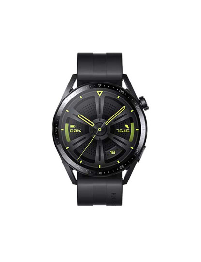 imagem de Huawei Watch GT 3 46mm Mostrador: Black  Pulseira: Rubber Black  Grau A+2