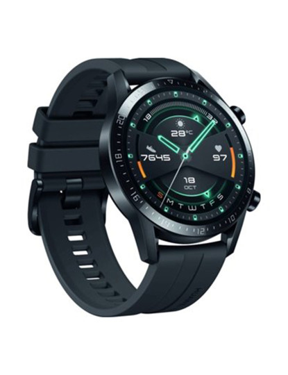 imagem de Huawei Watch GT 2 46mm Mostrador: Black  Pulseira: Rubber Black  Grau B2