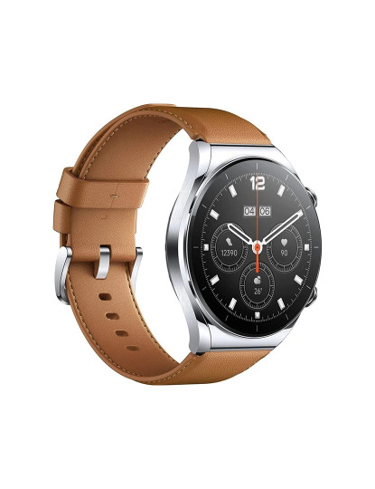 imagem de Xiaomi Watch S1 Mostrador: Silver  Pulseira: Leather Brown  Grau A2