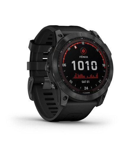 imagem de Garmin Fenix 7X - Solar Edition Mostrador: Grey  Pulseira: Rubber Black  Grau A3