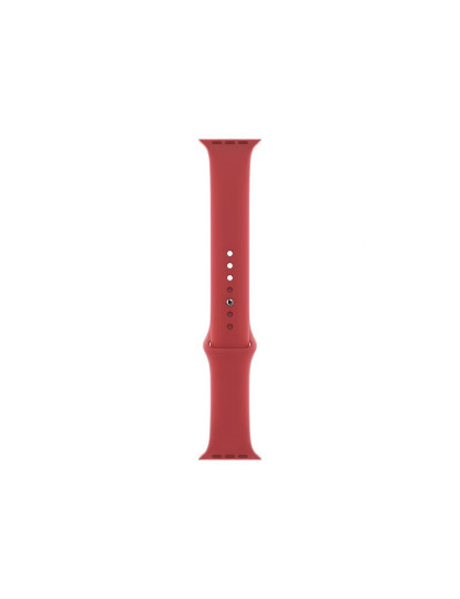 imagem de Apple Watch Series 7 45mm GPS + Cellular Aluminum Case Mostrador: Red  Pulseira: Sport Red  Novo de fábrica3