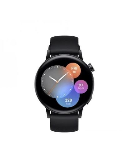 imagem de Huawei Watch GT 3 42mm Mostrador: Black  Pulseira: Rubber Black  Grau B2