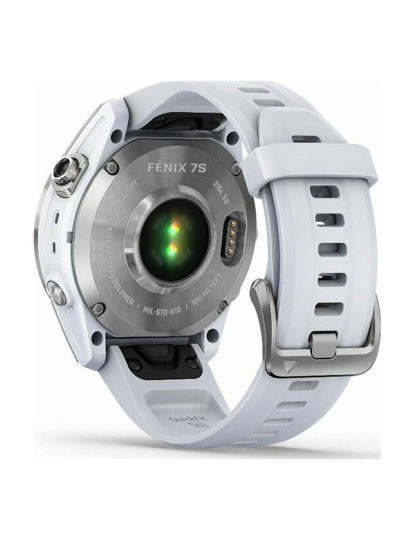 imagem de Garmin Fenix 7 Mostrador: Silver  Pulseira: Rubber White  Grau A+4