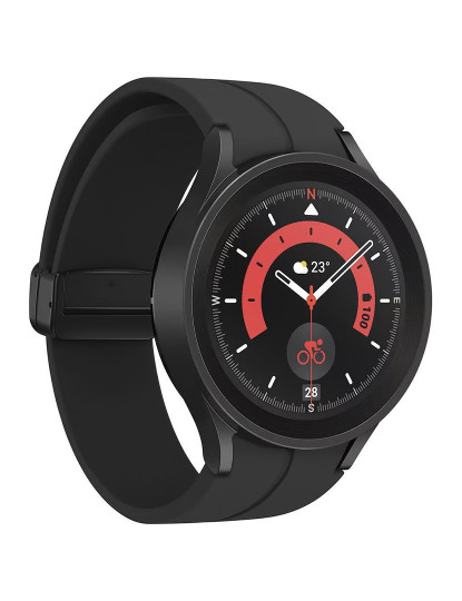 imagem de Samsung Galaxy Watch5 Pro 4G R925 Mostrador: Black  Pulseira: Rubber Black  Novo de fábrica2