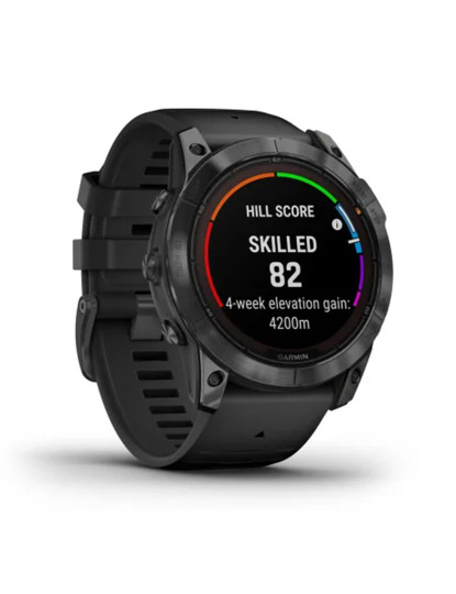 imagem de Garmin Fenix 7X Pro - Solar Edition Mostrador: Black  Pulseira: Rubber Black  Grau A2