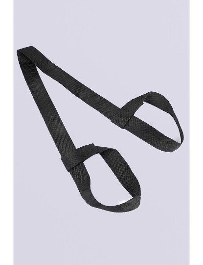 imagem de Cinta De Tapete De Yoga Preto1