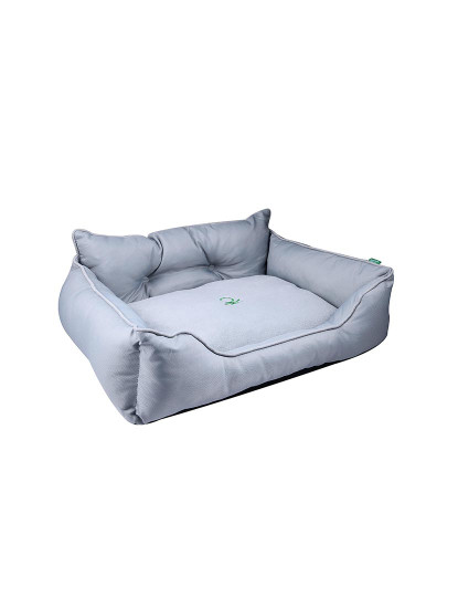 imagem de Cama para animais de estimação 50x40x18cm poliéster cinza Benetton be1