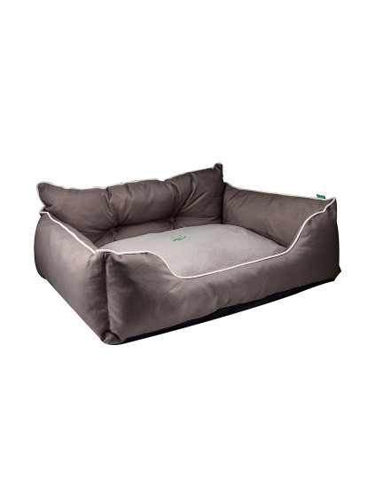 imagem de Cama para animais de estimação 90x70x28cm poliéster marrom Benetton be1