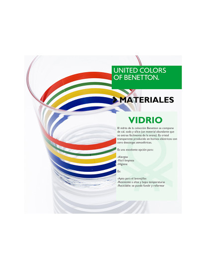 imagem de Conjunto de vidrarias 8 peças de copos de vidro, decorados, 33 cl.9