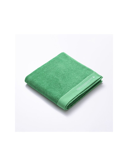 imagem de Toalha 90x150 algodão orgânico 450gsm verde Benetton2