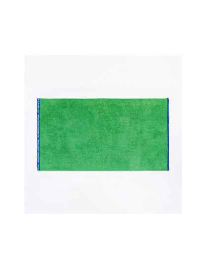 imagem de Toalha de praia 90x160cm 380gsm 100% algodão veludo verde arco-íris Benetton6