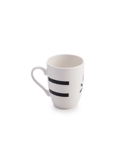 imagem de Conjunto 4p canecas 11cm 360ml novo design bone china logotipo impresso preto Benetton house3