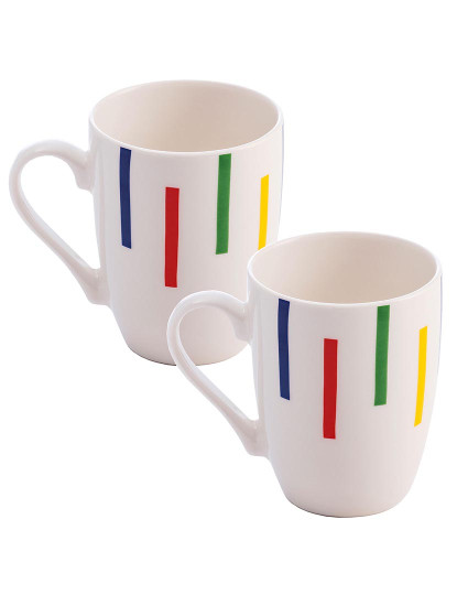 imagem de Conjunto de 2 xícaras de porcelana bone china nova de 11cm1