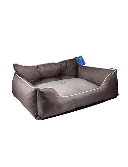 imagem de Cama para animais de estimação 65x50x20cm poliéster marrom Benetton be1