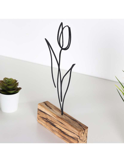 imagem de Figura Tulip Preto2