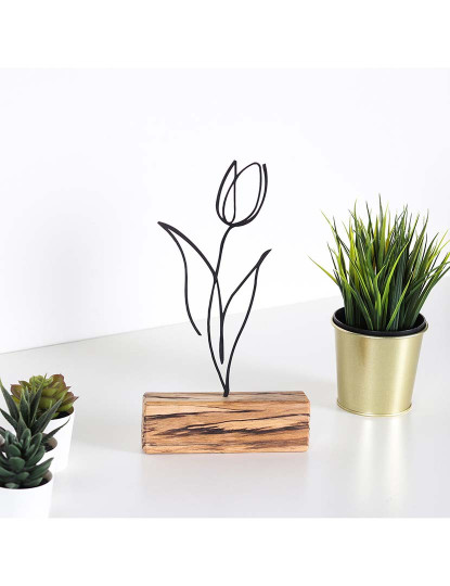 imagem de Figura Tulip Preto3