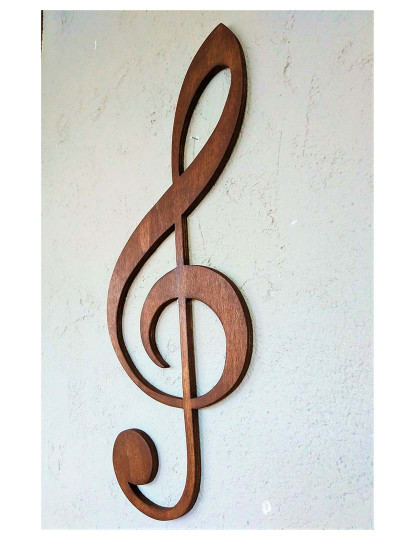 imagem de Decoração de parede Treble Clef2