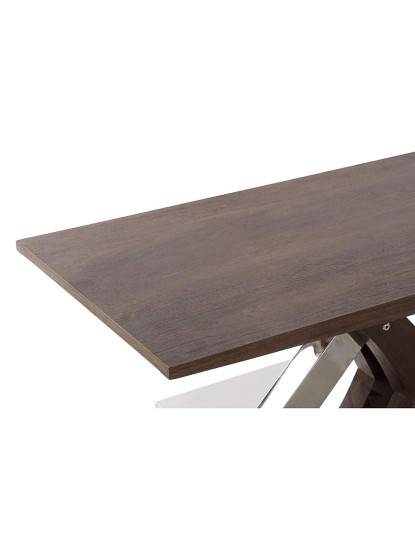 imagem de Mesa Apoio Madeira Castanho Escuro 2