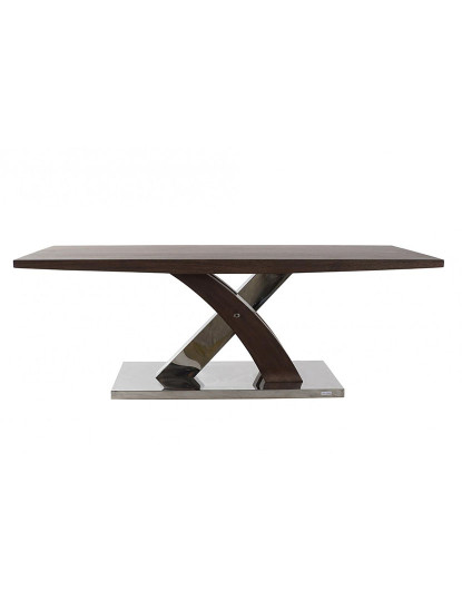 imagem de Mesa Apoio Madeira Castanho Escuro 5