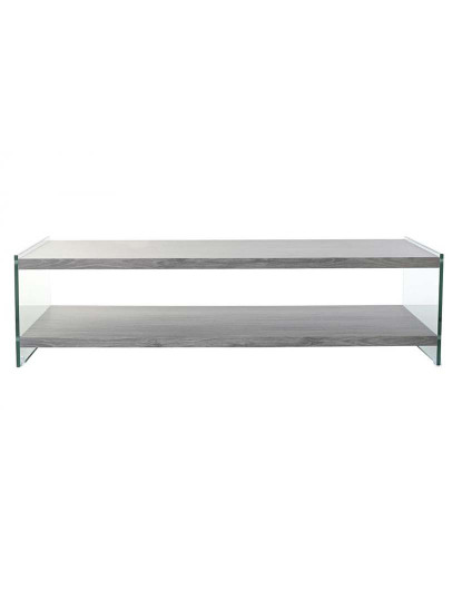 imagem de Mesa Apoio Vidro Mdf Temperado Cinza 6