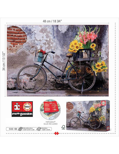 imagem de 500 BICICLETA COM FLORES 179882