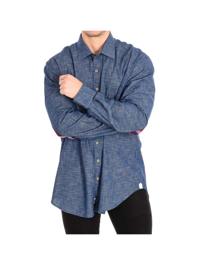 imagem de Camisa Homem Denim Azul1