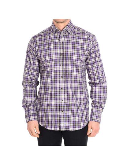 imagem de Camisa Homem Castanho-lilás1