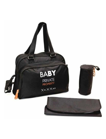 imagem de Bolsa para Troca de Fraldas Baby on Board Simply Preto1