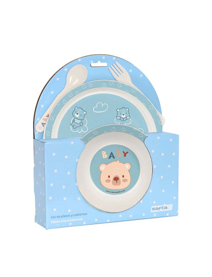 imagem de Conjunto de Louça Infantil Safta Baby bear (4 Peças)1