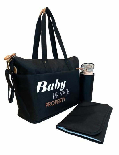 imagem de Bolsa para Troca de Fraldas Baby on Board Simply duffle Preto1