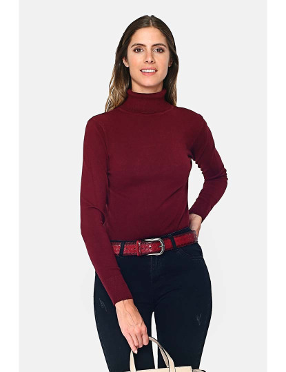 imagem de Sweatshirt Senhora Bordeaux1