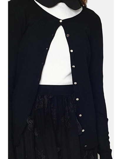 imagem de Cardigan Senhora Preto5