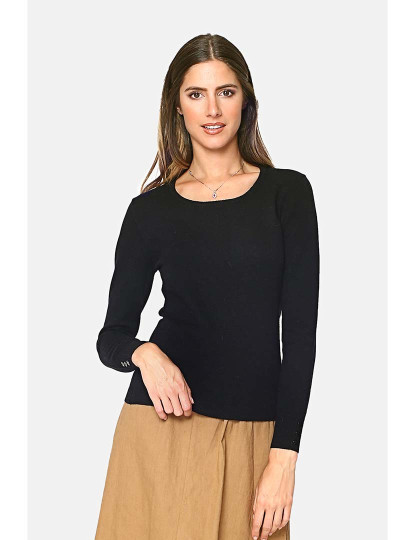 imagem de Sweatshirt Senhora Preto1