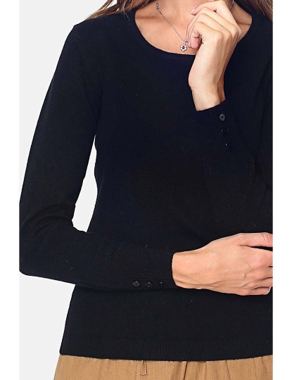 imagem de Sweatshirt Senhora Preto4