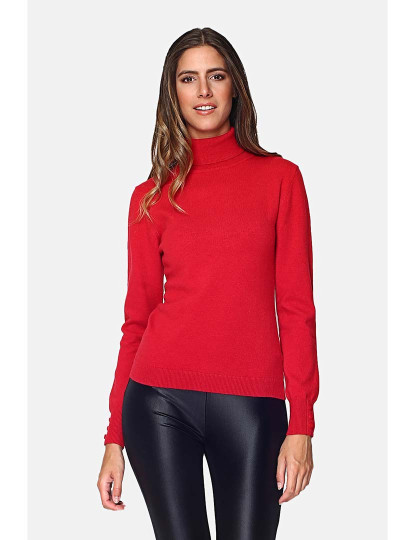 imagem de Sweatshirt Senhora Vermelho1